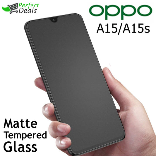 Matte Tempered Glass Screen Protector for OPPO A15 and OPPO A15s