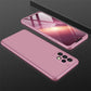LEEKA Samsung A52 Full 3in1 Cover 360º Shockproof Armour Hard Matte PC Case