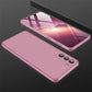 LEEKA Samsung S21 FE Full 3in1 Cover 360º Shockproof Armour Hard Matte PC Case
