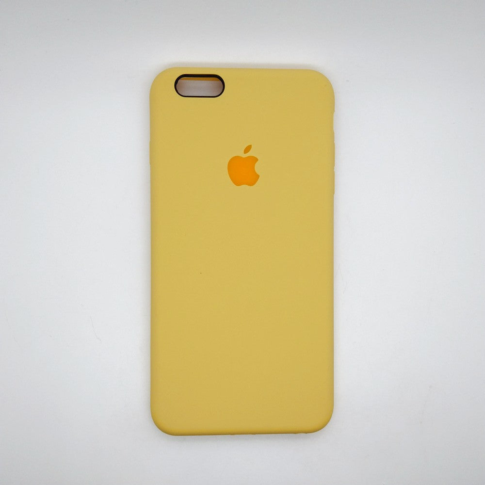apple silicone case Velvet inner cover Hard back cover for iPhone 6 Plus / 6s Plus