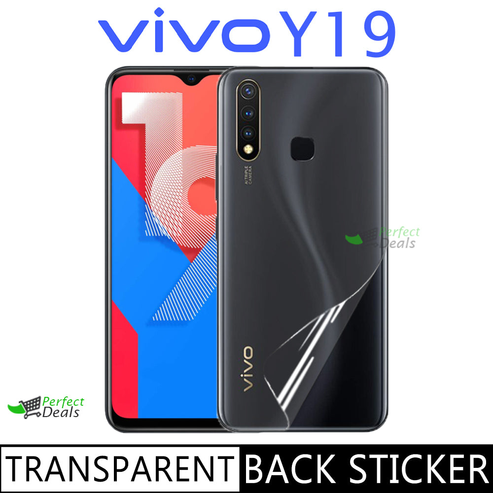 Clear Skin Back Sticker for Vivo Y19