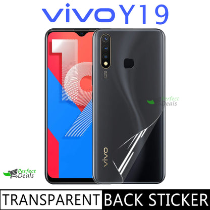 Clear Skin Back Sticker for Vivo Y19