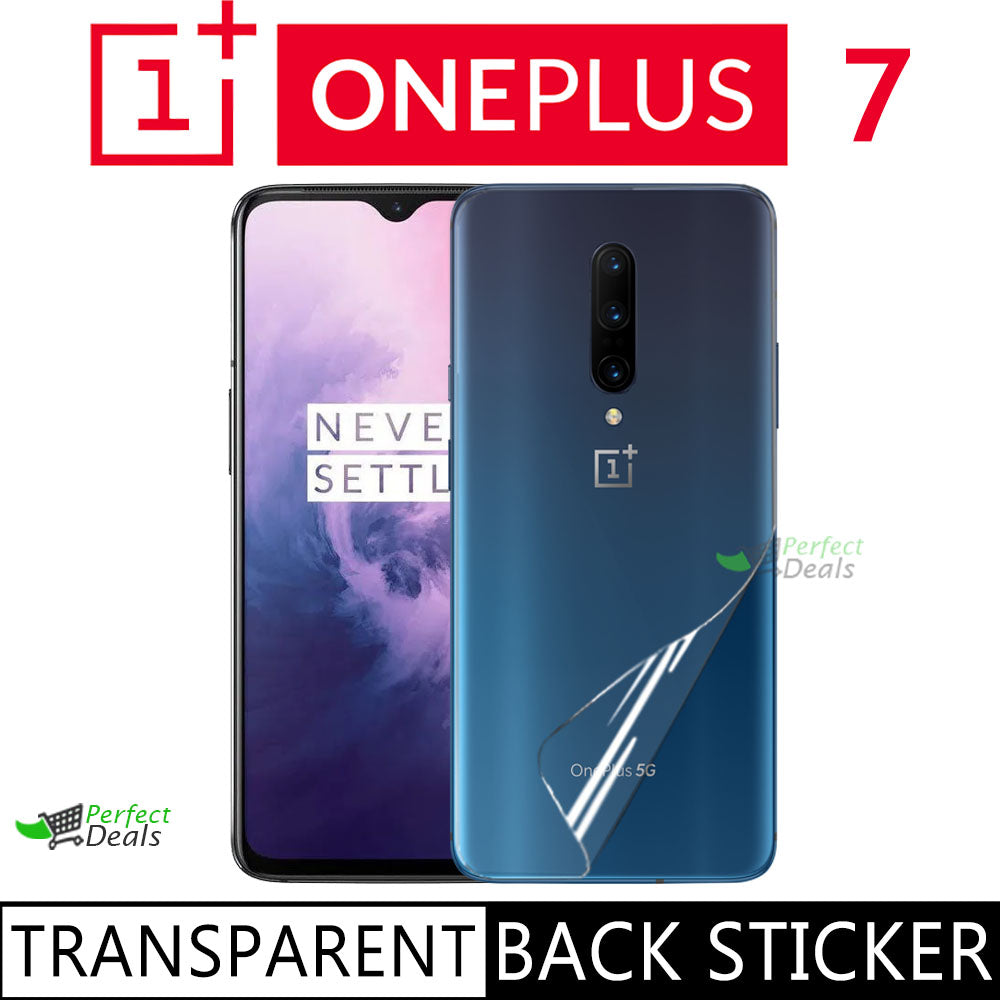 Clear Skin Back Sticker for OnePlus 7