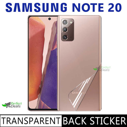 Clear Skin Back Sticker for Samsung Galaxy Note 20