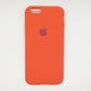 apple silicone case Velvet inner cover Hard back cover for iPhone 6 / 6s