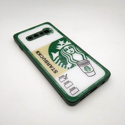 S10 PLUS Starbucks Series High Quality Perfect Cover Full Lens Protective Transparent TPU Case For Samsung S10 PLUS
