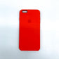 apple silicone case Velvet inner cover Hard back cover for iPhone 6 Plus / 6s Plus