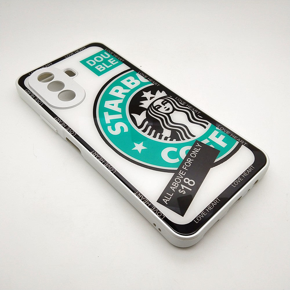Starbucks Full Camera Lens Protective Hard Shel PC Case For Huawei NOVA Y70