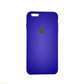 apple silicone case Velvet inner cover Hard back cover for iPhone 6 Plus / 6s Plus