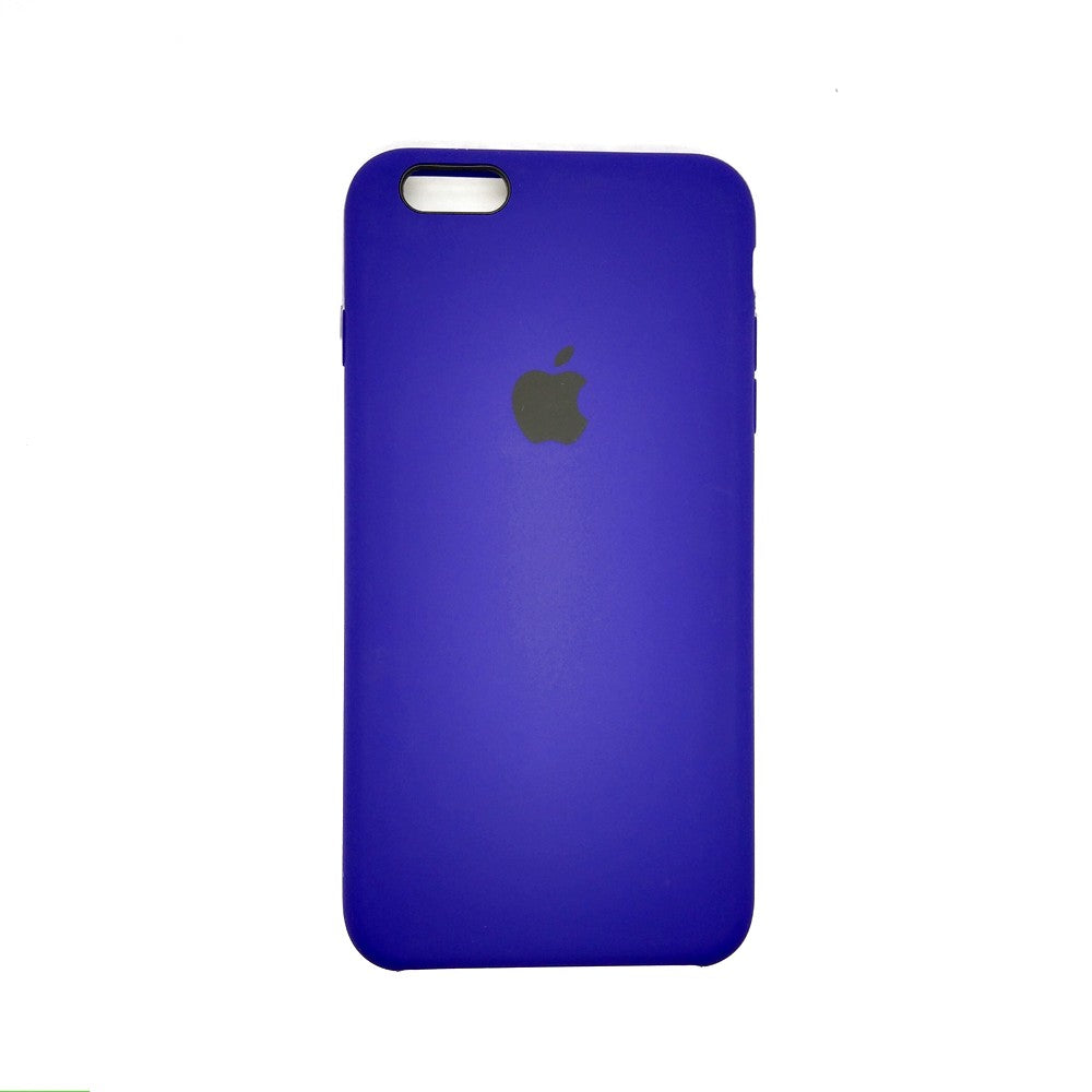 apple silicone case Velvet inner cover Hard back cover for iPhone 6 Plus / 6s Plus