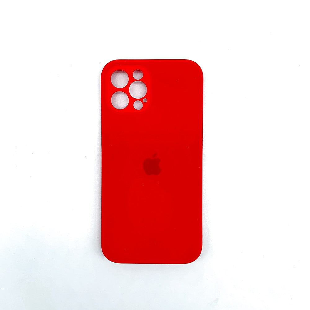 apple silicone case Velvet inner cover Hard back cover for iPhone 12 Pro
