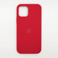 apple silicone case Velvet inner cover Hard back cover for iPhone 12