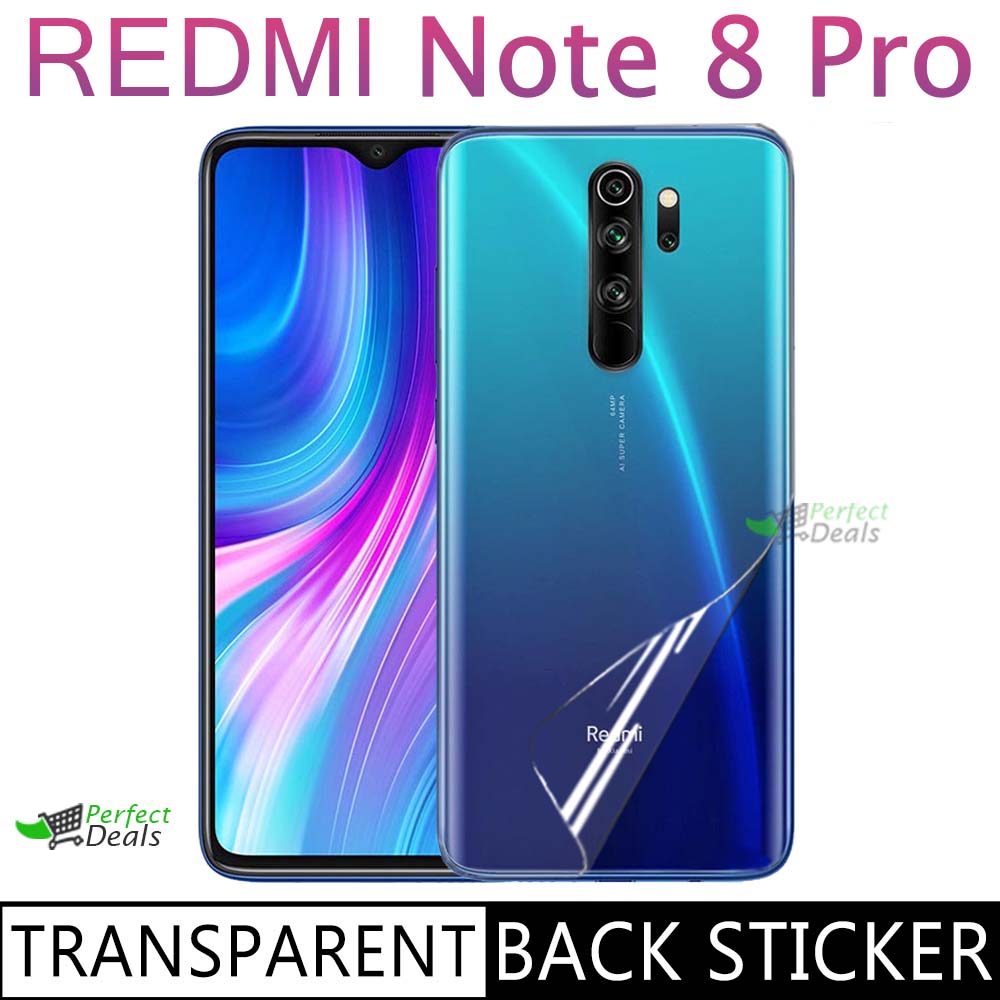 Clear Skin Back Sticker for Redmi Note 8 Pro