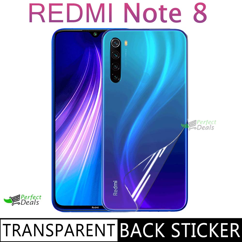 Clear Skin Back Sticker for Redmi Note 8