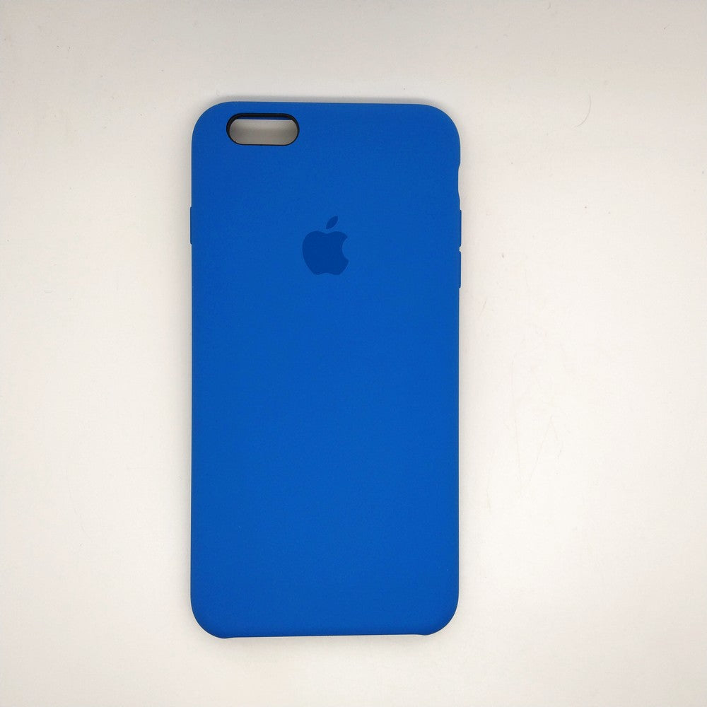 apple silicone case Velvet inner cover Hard back cover for iPhone 6 Plus / 6s Plus