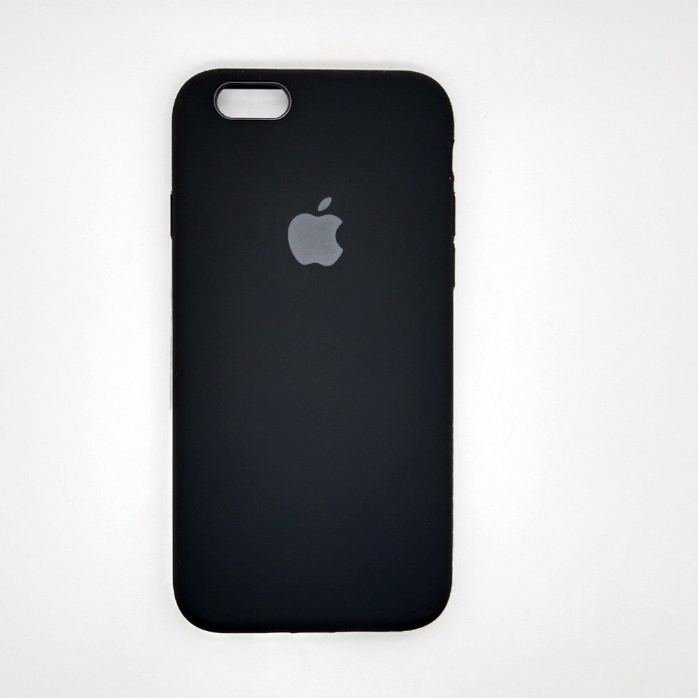 apple silicone case Velvet inner cover Hard back cover for iPhone 6 / 6s
