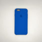 apple silicone case Velvet inner cover Hard back cover for iPhone 6 / 6s