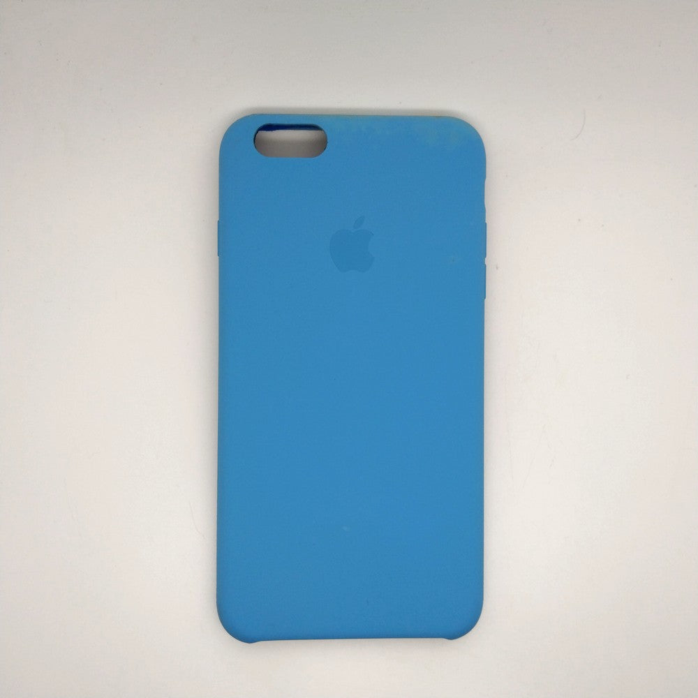 apple silicone case Velvet inner cover Hard back cover for iPhone 6 Plus / 6s Plus