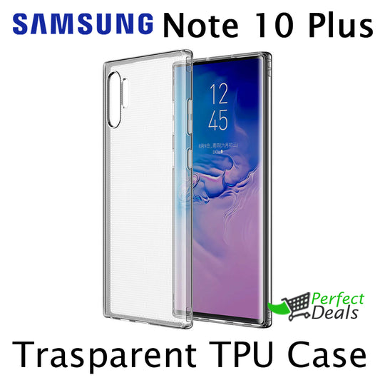 Transparent Clear TPU Case for Samsung Note 10 Plus