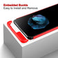 LEEKA Samsung S21 Ultra Full 3in1 Cover 360º Shockproof Armour Hard Matte PC Case