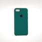 apple silicone case Velvet inner cover Hard back cover for iPhone 7 / 8