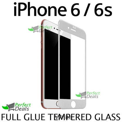 Screen Protector Tempered Glass for apple iPhone 6 / iPhone 6s White