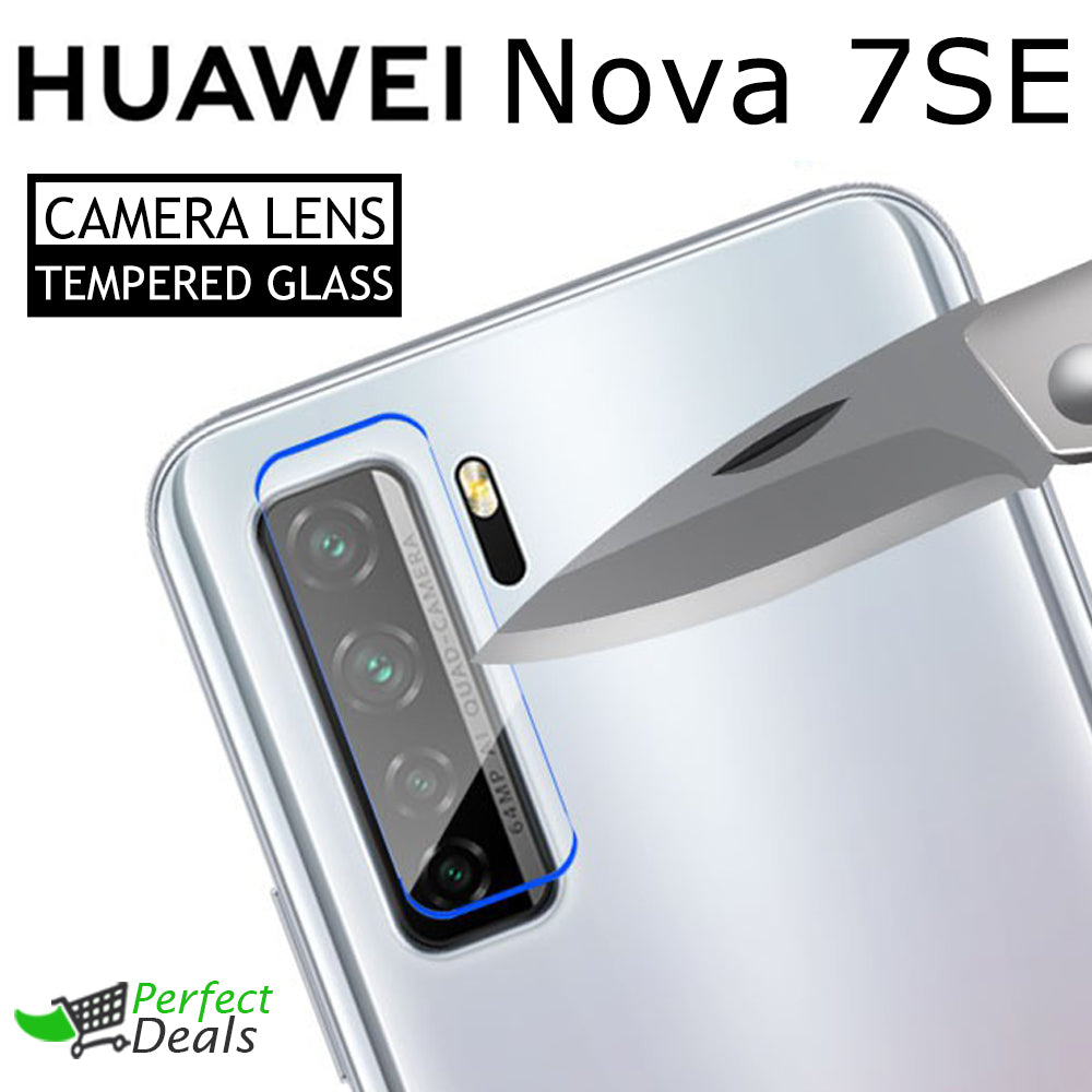 Camera Glass for Huawei Nova 7SE Perfect Camera Protection Film Clear 9H Glass Mobile camera lens protector