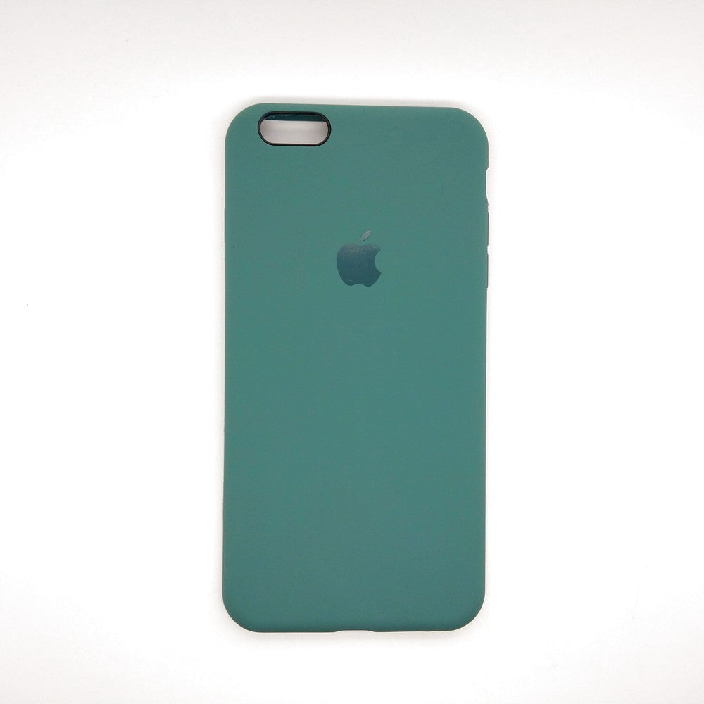 apple silicone case Velvet inner cover Hard back cover for iPhone 6 Plus / 6s Plus