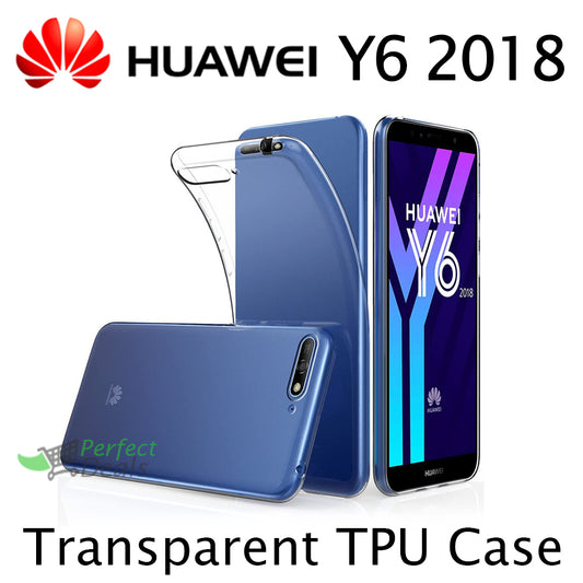 Transparent Clear TPU Case for Huawei Y6 2018