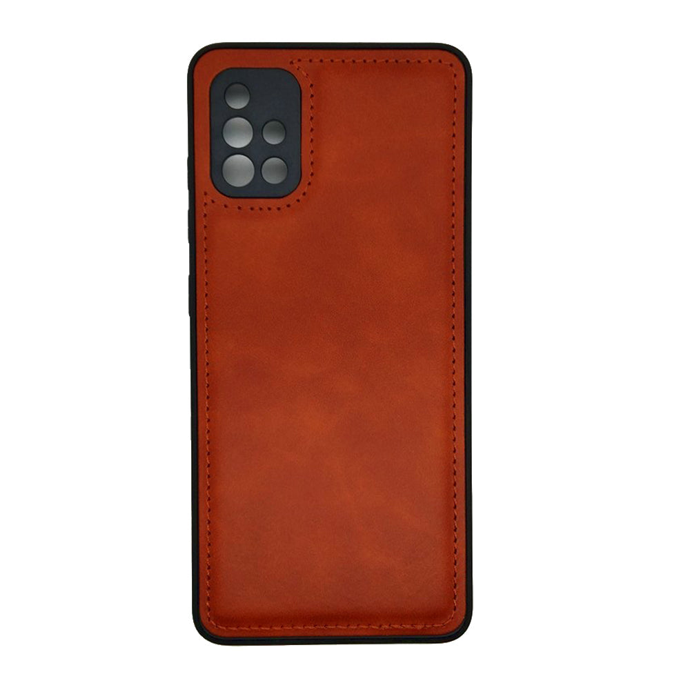 Luxury Leather Case Protection Phone Case Back Cover for Samsung A51 4G