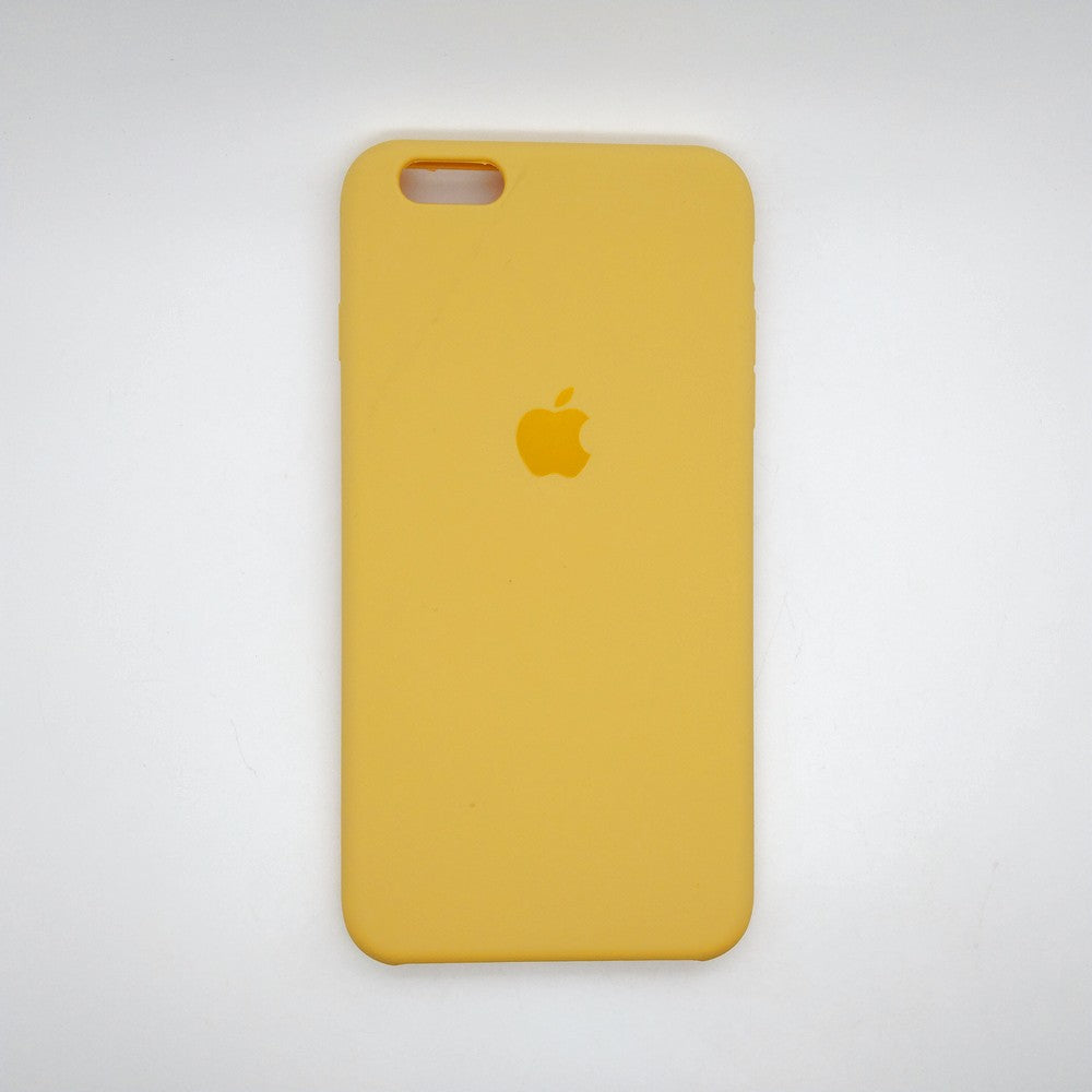 apple silicone case Velvet inner cover Hard back cover for iPhone 6 Plus / 6s Plus