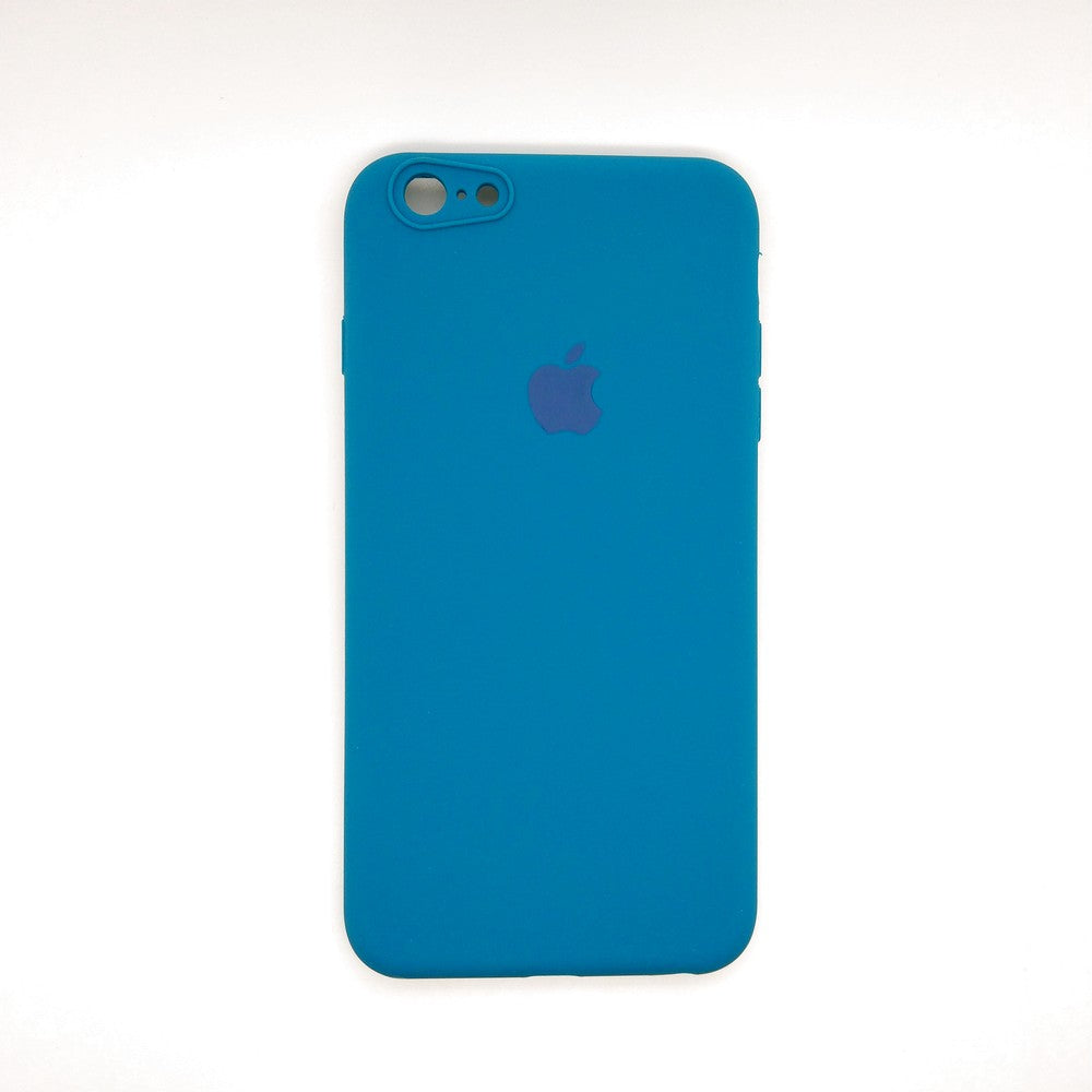 apple silicone case Velvet inner cover Hard back cover for iPhone 6 Plus / 6s Plus