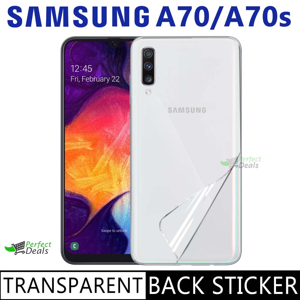 Clear Skin Back Sticker for Samsung Galaxy A70