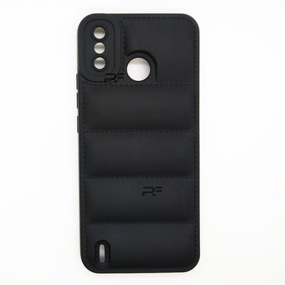 Puffer Case Jacket Cushion Back Cover for Techno SPARK 6 GO