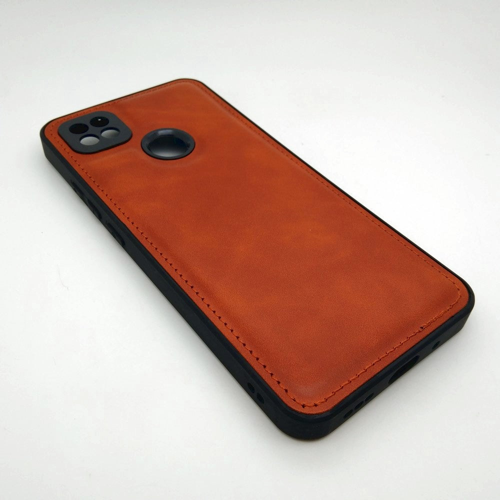 Luxury Leather Case Protection Phone Case Back Cover for Redmi 9C