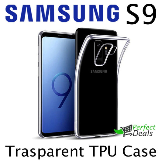 Transparent Clear TPU Case for Samsung S9