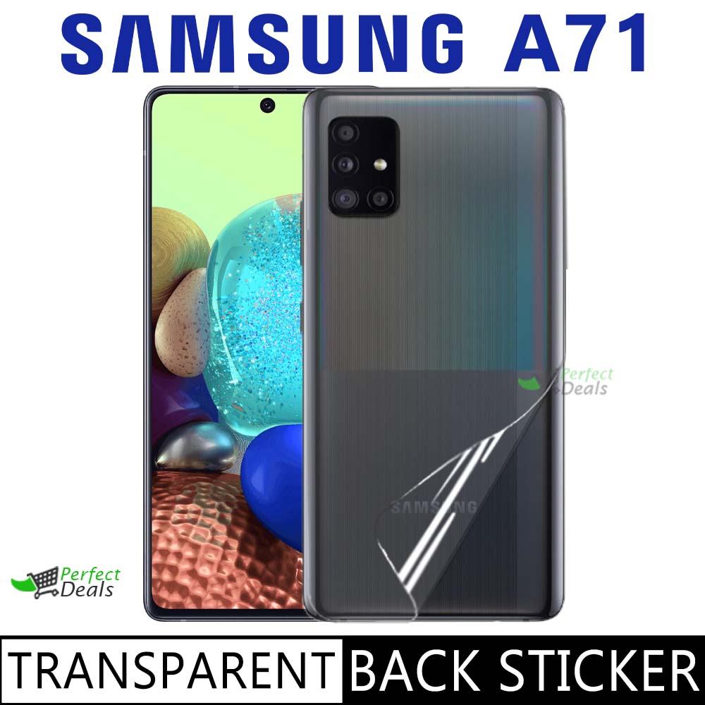 Clear Skin Back Sticker for Samsung Galaxy A71