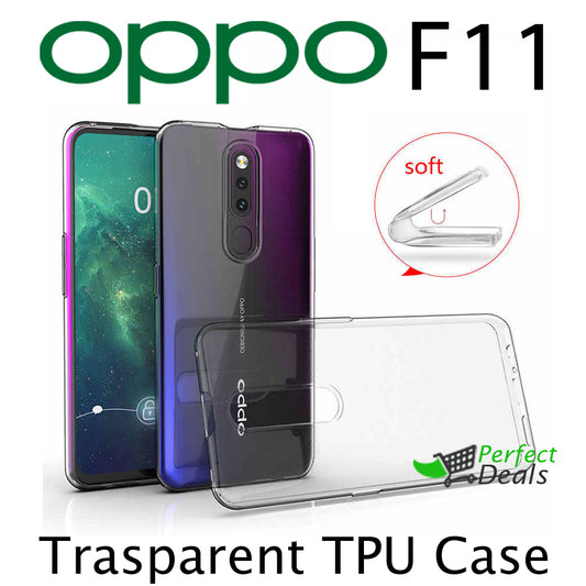 Transparent Clear TPU Case for OPPO F11