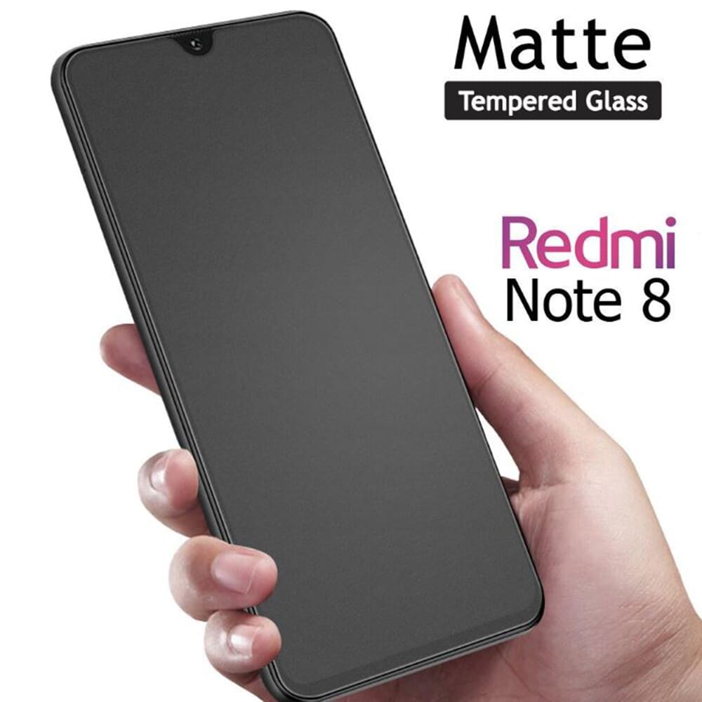 Matte Tempered Glass Screen Protector for Redmi Note 8