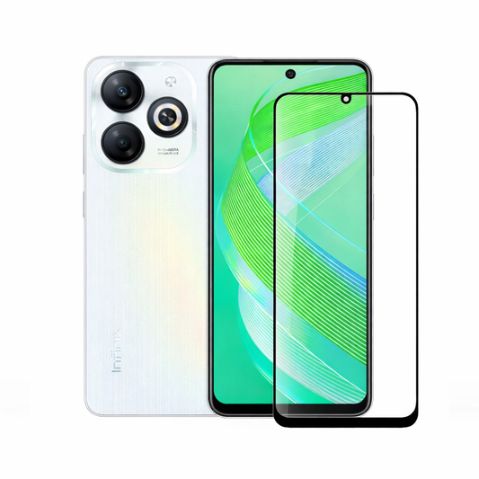 infinix Smart 8 Plus Tempered Glass Screen Protector 9H HD Clear