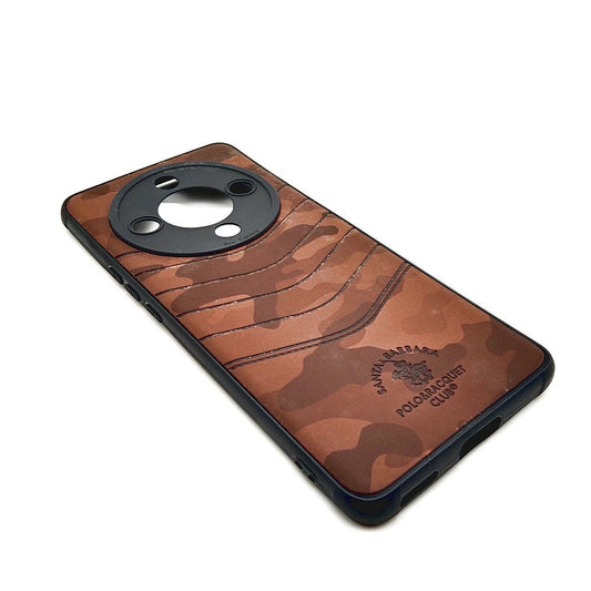 HONOR X9b POLO clothe texture case velvet Back Cover Brown