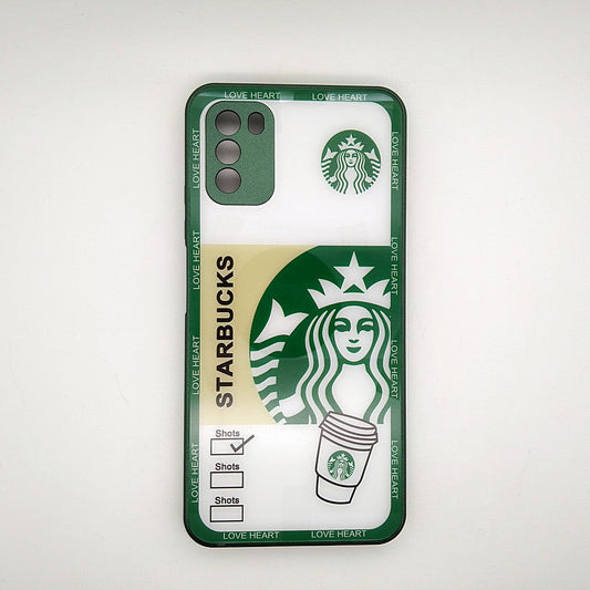 POCO M3 Starbucks Series High Quality Perfect Cover Full Lens Protective Transparent TPU Case For Xiaomi Mi POCO M3