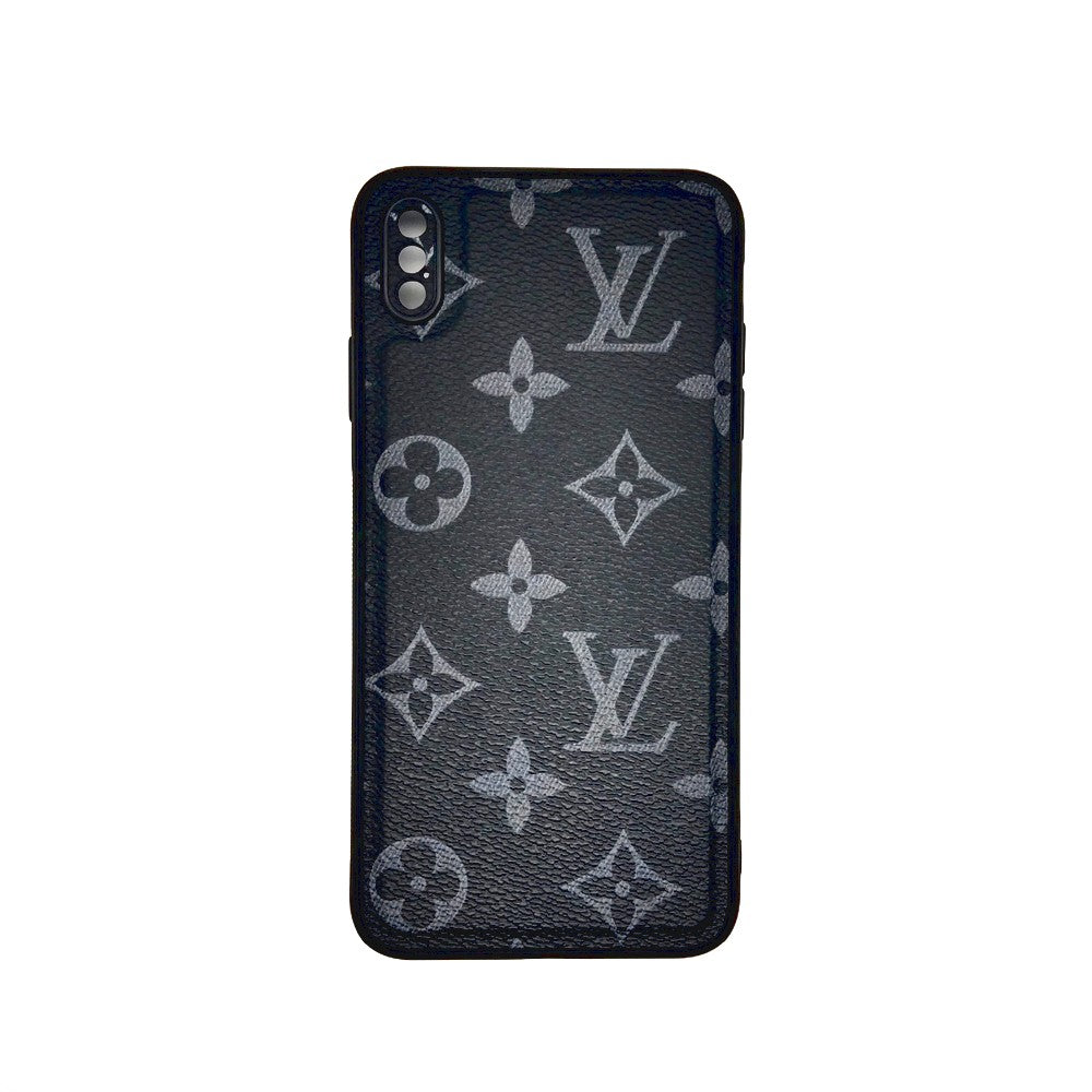 LV Case High Quality Perfect Cover Full Lens Protective Rubber TPU Case For apple iPhone Xs Max