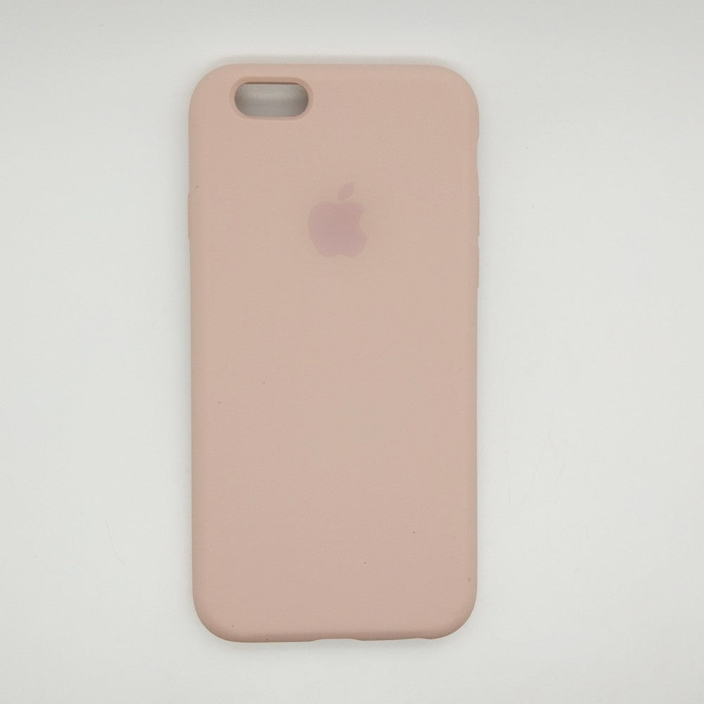 apple silicone case Velvet inner cover Hard back cover for iPhone 6 / 6s