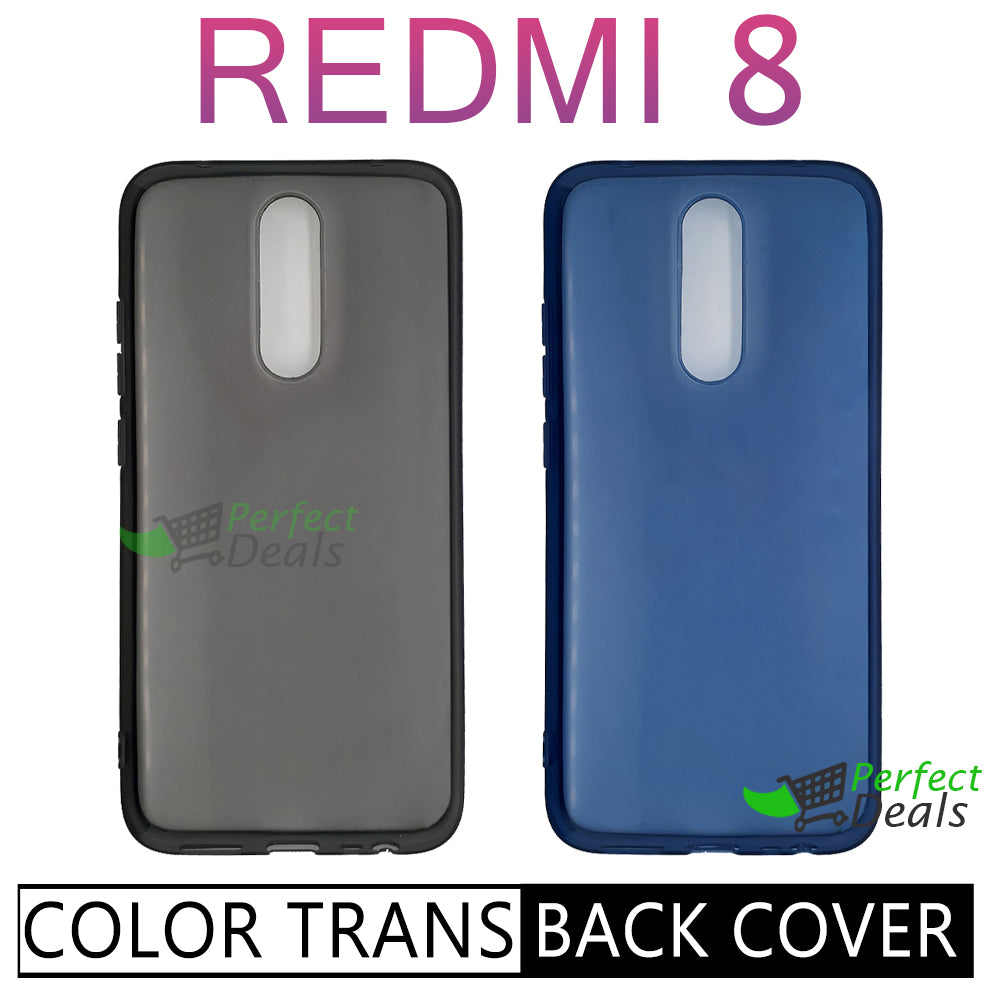 Semi Transparent TPU Case for Redmi 8