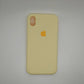 apple Liquid Silicone Back Cover for XR
