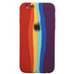 Latest Rainbow Silicone case for apple iPhone 6/6s