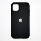apple silicone case Velvet inner cover Hard back cover for iPhone 11