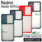 Camera Protection Slide PC+TPU case for New Redmi Note 10 Pro