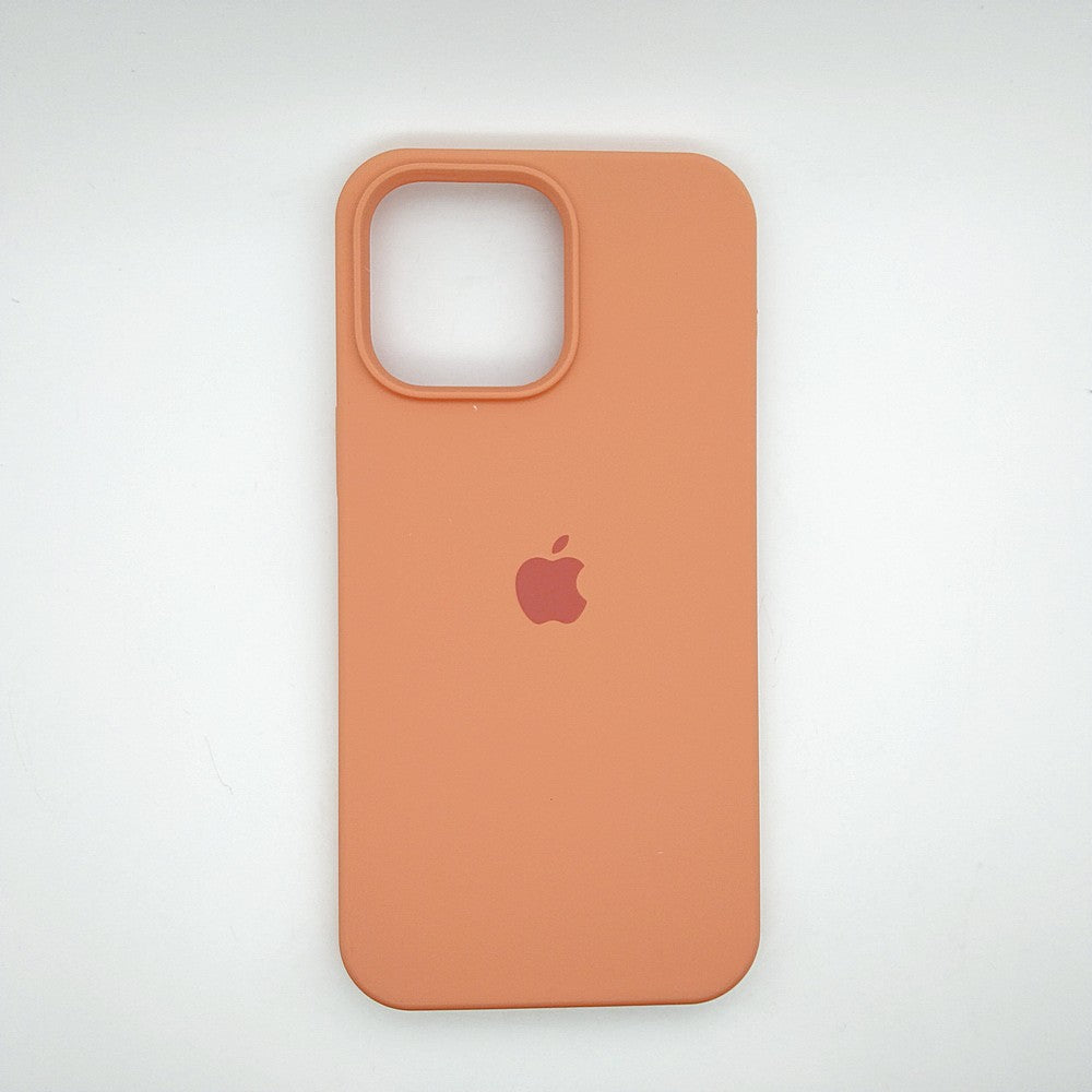 apple silicone case Velvet inner cover Hard back cover for iPhone 14 Pro Max